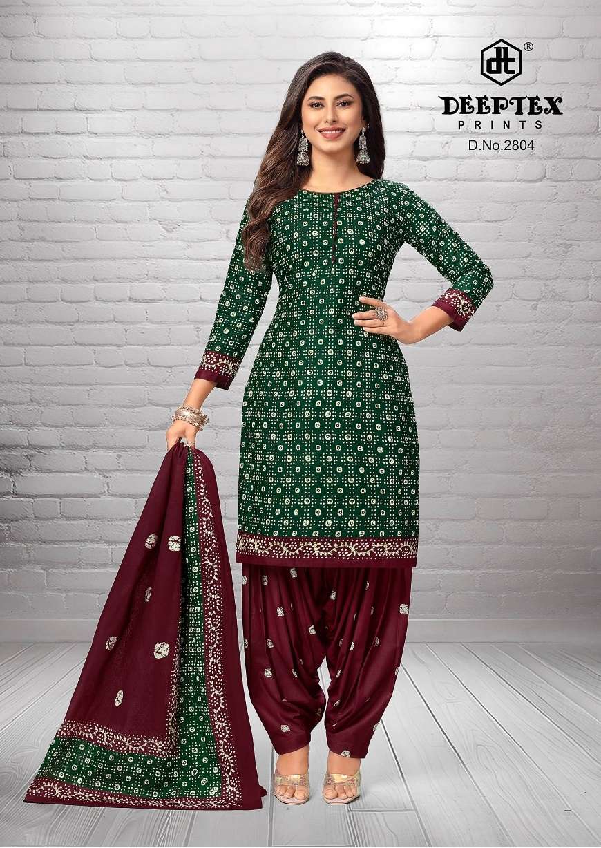 Deeptex Prints Batik Plus Vol 28 Pure Cotton Printed Dailywear Suit