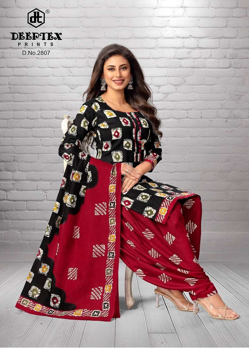 Deeptex Prints Batik Plus Vol 28 Pure Cotton Printed Dailywear Suit