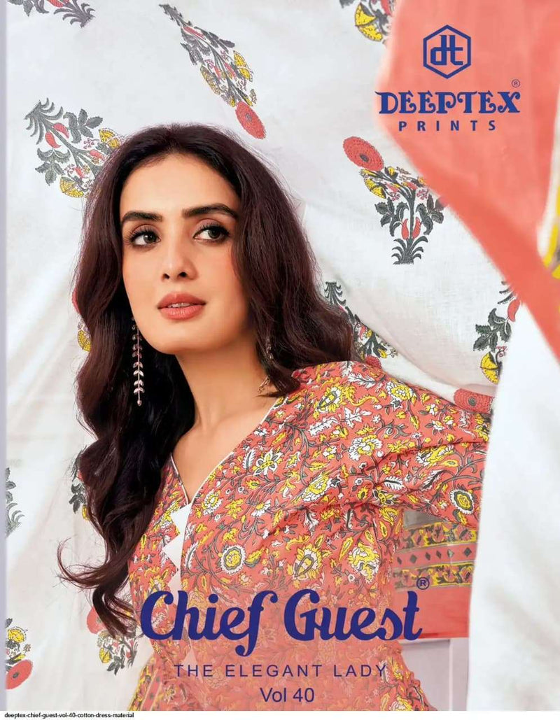 Deeptex Prints Chief Guest Vol 40 Printed Cotton Dailywear Salwar Kameez