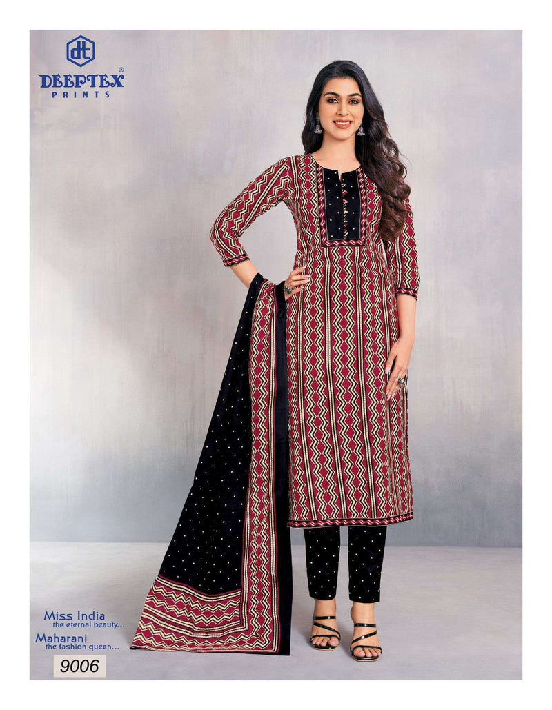 Deeptex Prints Miss India Vol 90 Pure Cotton Printed Wear Salwar Suita