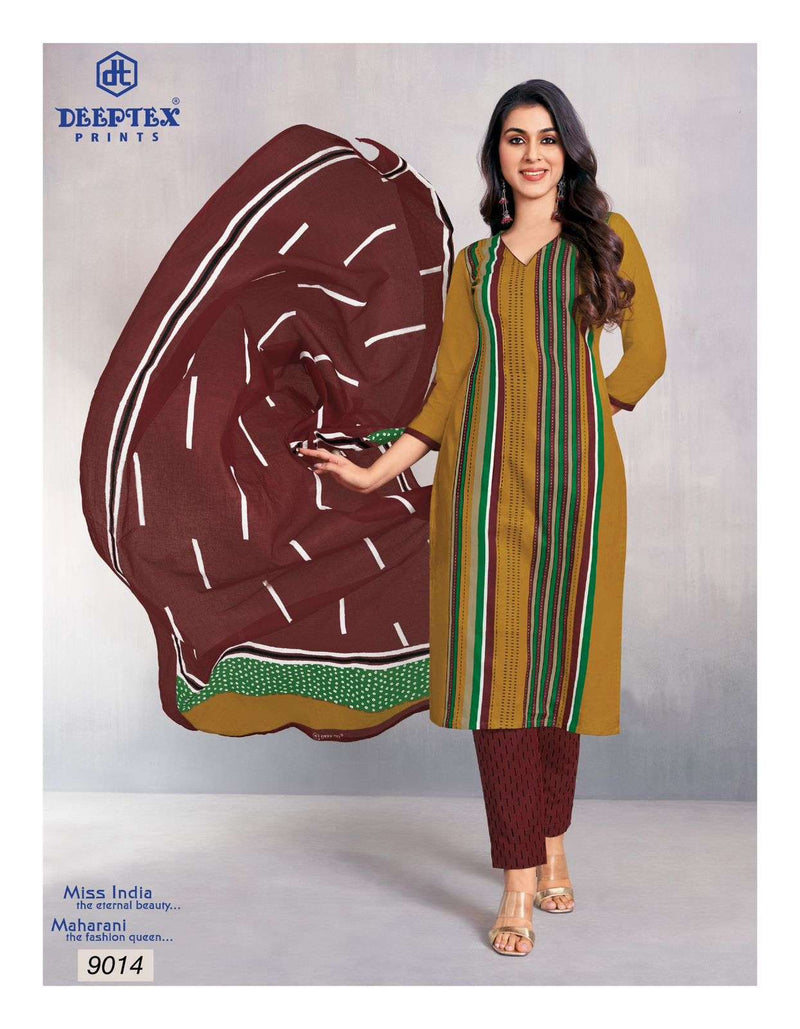 Deeptex Prints Miss India Vol 90 Pure Cotton Printed Wear Salwar Suita