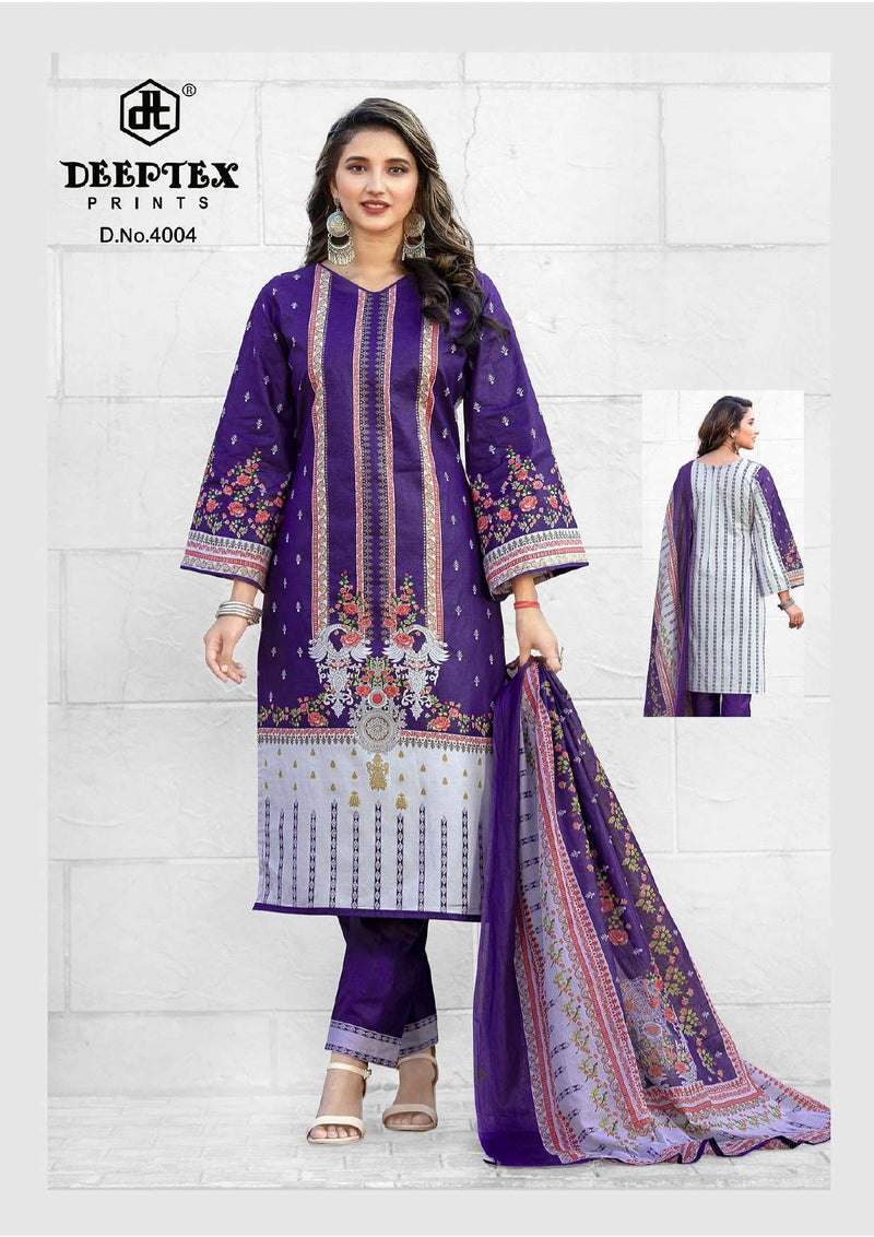 Deeptex Prints Roohi Zara Vol 4 Pure Lawn Cotton Dailywear Salwar Suit