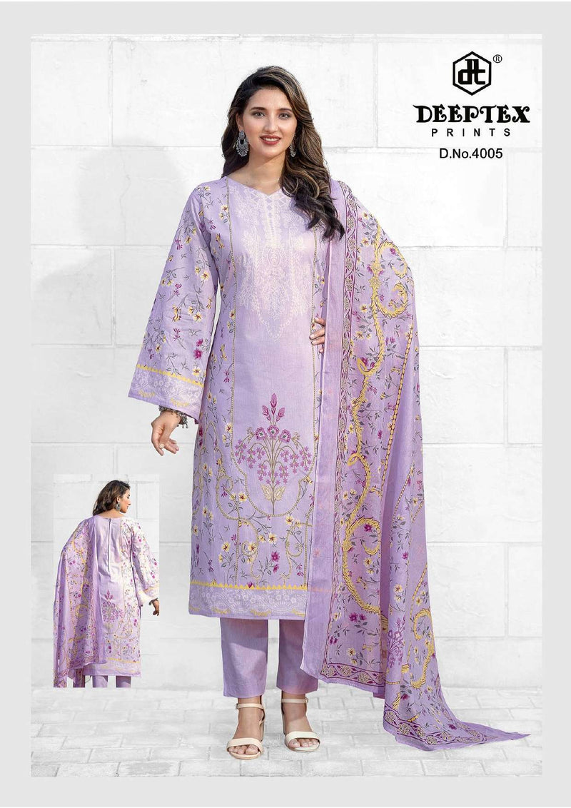 Deeptex Prints Roohi Zara Vol 4 Pure Lawn Cotton Dailywear Salwar Suit