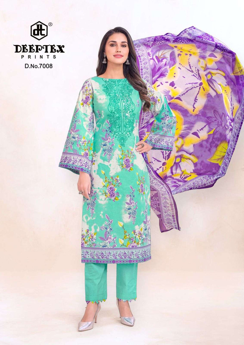 Deeptex Prints Roohi Zara Vol 7 Pure Lawn Cotton Printed Salwar Kameez