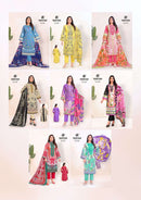 Deeptex Prints Roohi Zara Vol 7 Pure Lawn Cotton Printed Salwar Kameez