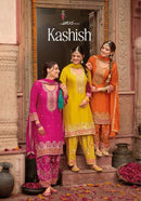 Eba Lifestyle Kashish Pure Chinon Embroidery Work Designer Work Suit