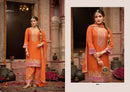 Eba Lifestyle Kashish Pure Chinon Embroidery Work Designer Work Suit