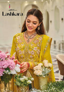 Eba Lifestyle Lashkara Heavy Designer Chinon Embroidered Work Salwar Suit