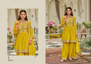 Eba Lifestyle Lashkara Heavy Designer Chinon Embroidered Work Salwar Suit