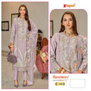 Fepic Rosemeen C 1985 Organza Embroidered Handwork Pakistani Suit