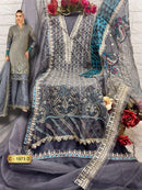 Fepic Suits Rosemeen C 1973 Organza Embroidered Pakistani Salwar Suit