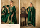 Fourdots Gulnaar Vol 2 Pure Velvet Embroidered Work Designer Suit