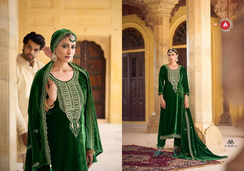 Fourdots Zanaar Pure Viscose Khalti Work Salwar Kameez