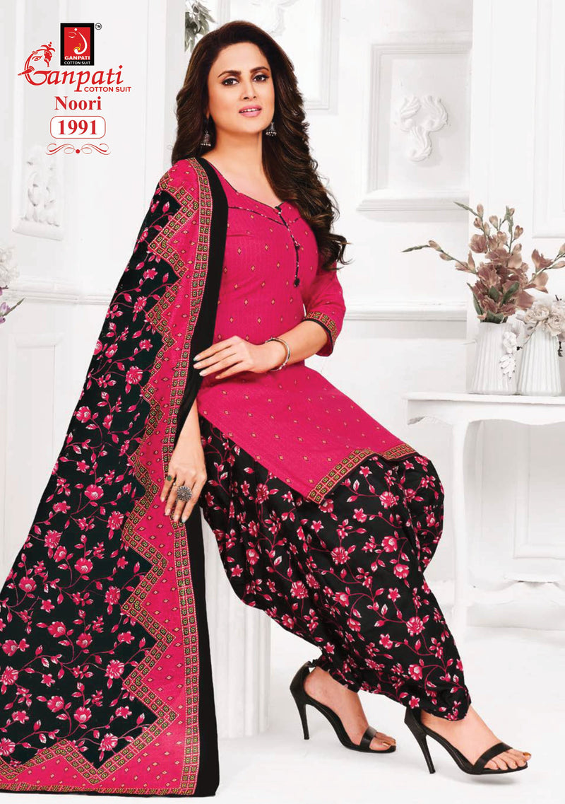 Ganpati Noori Patiyala Vol 8 Cotton Printed Designer Salwar Suit Collection