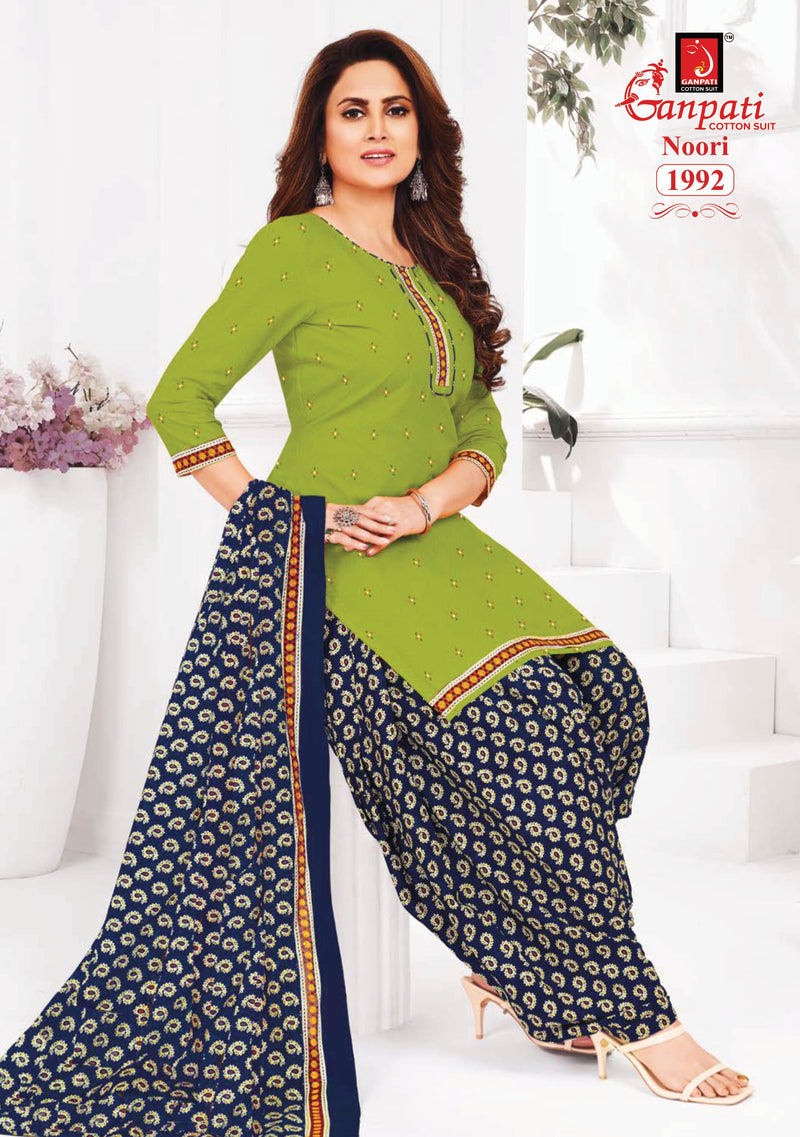 Ganpati Noori Patiyala Vol 8 Cotton Printed Designer Salwar Suit Collection