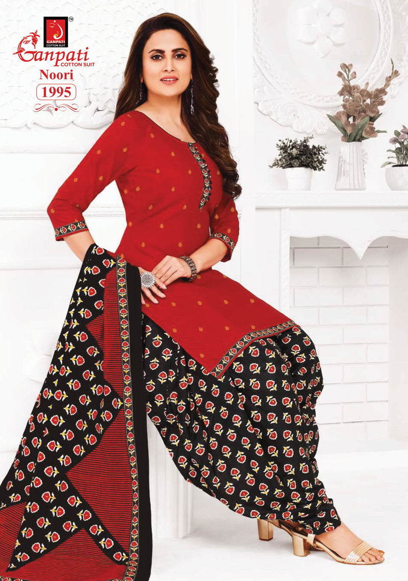 Ganpati Noori Patiyala Vol 8 Cotton Printed Designer Salwar Suit Collection