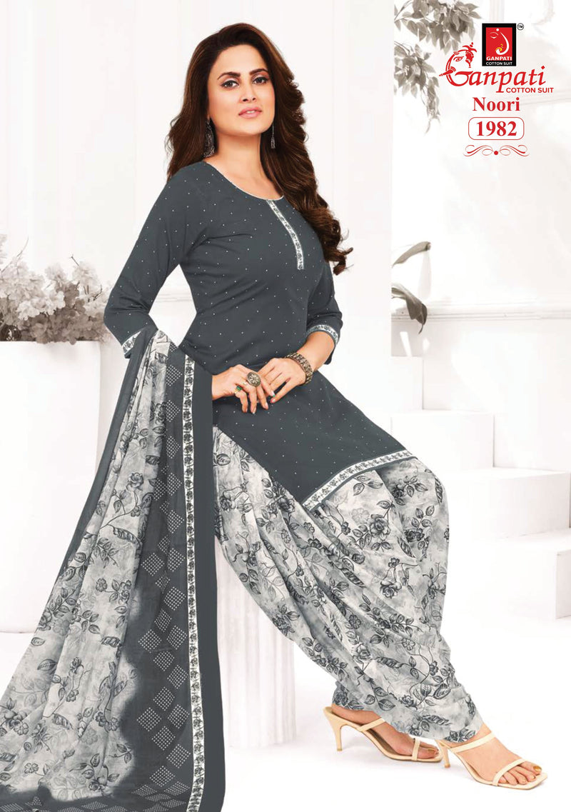 Ganpati Noori Patiyala Vol 8 Cotton Printed Designer Salwar Suit Collection