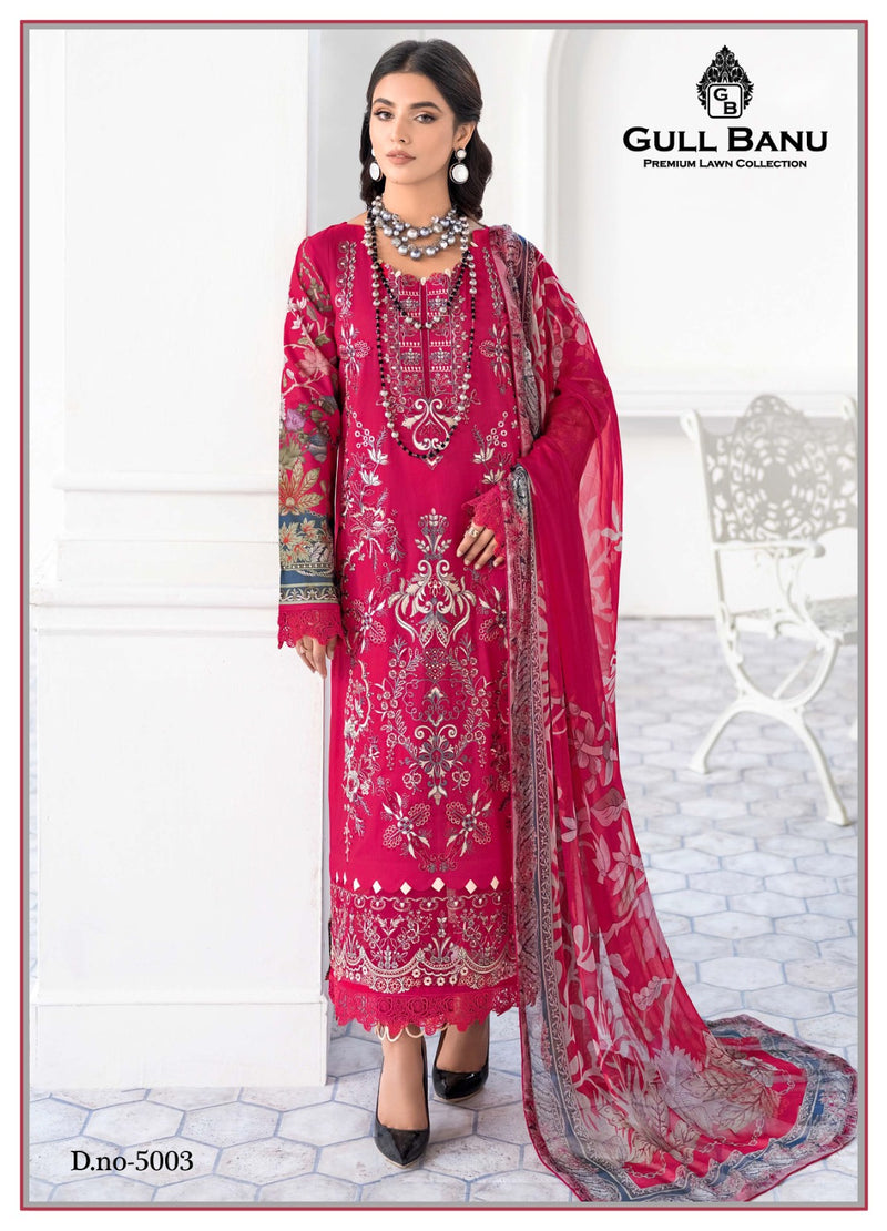 Gull Aahmed Gull Banu Vol 5 Pure Lawn Cotton Suits