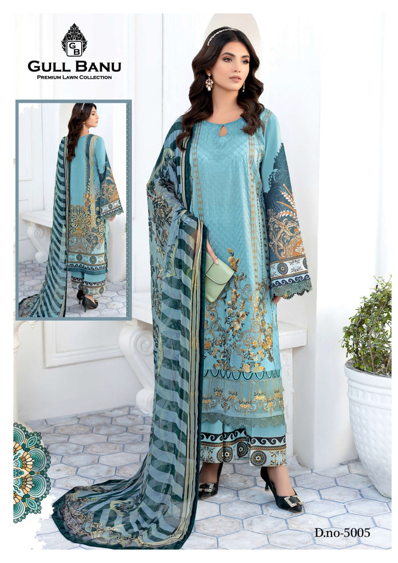 Gull Aahmed Gull Banu Vol 5 Pure Lawn Cotton Suits