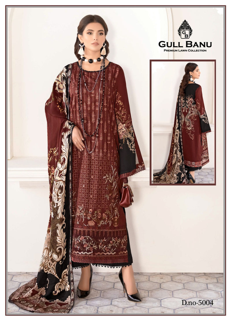 Gull Aahmed Gull Banu Vol 5 Pure Lawn Cotton Suits