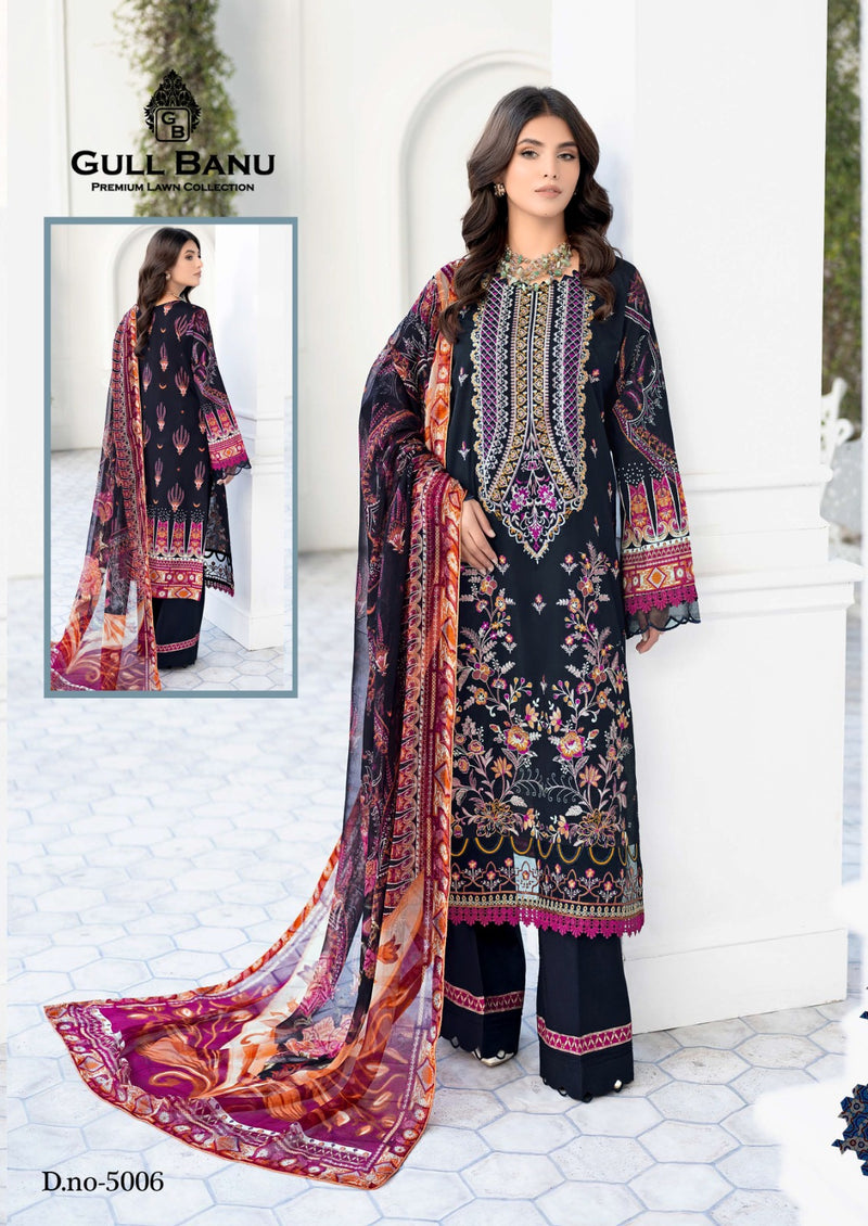 Gull Aahmed Gull Banu Vol 5 Pure Lawn Cotton Suits