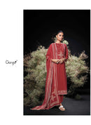 Ganga Enzi Premium Cotton Embroidered Handwork Salwar Kameez