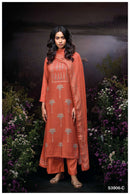 Ganga Fashion Bailyn 3906 Pure Pashmina Handwork Salwar Suit