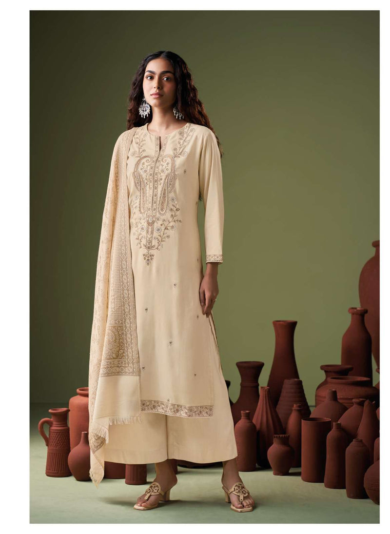 Ganga Fashion Nosem Premium Pashmina Embroidered Work Salwar Suit