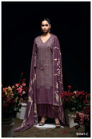 Ganga Fashion Pyrra 3941 Premium Wool Pashmina Embroidered Work Winter Suit