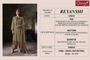 Ganga Fashion Reyanshi 3822 Pashmina Handwork Designer Work Winter Suit