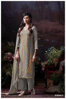 Ganga Fashion Rimsha 3848 Pure Pashmina Embroidered Work Salwar Suit