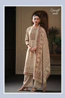 Ganga Fashion Ruhyna 4107 Premium Pashmina Embroidered Salwar Kameez