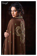 Ganga Fashion Shaista 3795 Premium Woolen Pashmina Embroidered Salwar Kameez