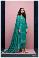 Ganga Fashion Shambhavi 3965 Premium Pashmina Handwork Winterwear Suit