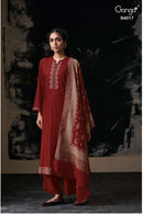 Ganga Fashion Tanyra 4017 Pure Pashmina Embroidered Work Salwar Suit