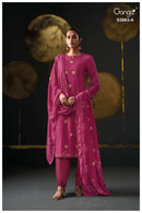 Ganga Fashion Vritali 3983 Pure Wool Pashmina Embroidered Work Winter Suit