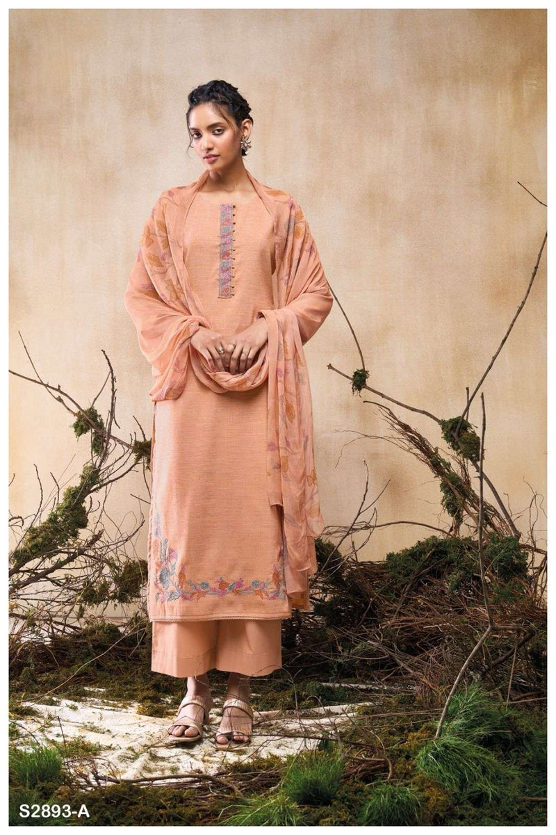 Ganga Umbi 2893 Premium Woven Cotton Designer Salwar Kameez