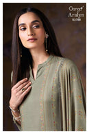 Ganga Fashion Aralyn 3788 Premium Wool Pashmina Embroidered Work Salwar Suit