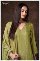 Ganga Fashion Aralyn 3788 Premium Wool Pashmina Embroidered Work Salwar Suit