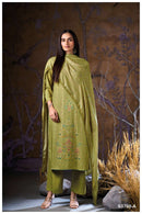 Ganga Fashion Aralyn 3788 Premium Wool Pashmina Embroidered Work Salwar Suit