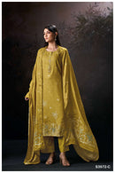 Ganga Fashion Gehna 3972 Premium Pashmina Embroidered Salwar Kameez