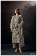 Ganga Fashion Gehna 3972 Premium Pashmina Embroidered Salwar Kameez