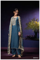 Ganga Suits Syara 3970 Premium Pashmina Printed Embroidered Salwar Kameez