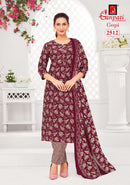 Ganpati Gopi Vol 13 Heavy Cotton Suit Set with Cotton Dupatta