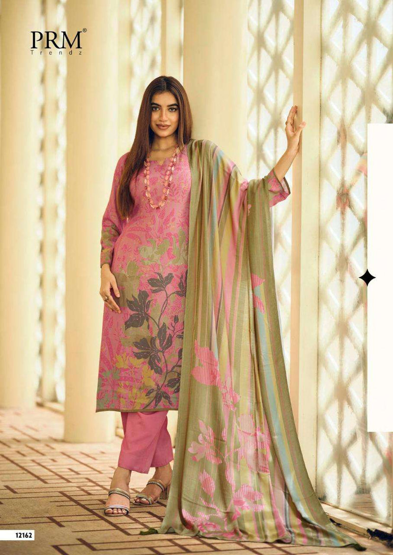 Prm Trendz Gulfem Pashmina Handwork Designer Work Salwar Suit