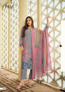 Prm Trendz Gulfem Pashmina Handwork Designer Work Salwar Suit