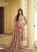 Prm Trendz Gulfem Pashmina Handwork Designer Work Salwar Suit