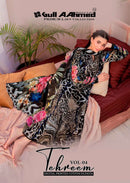 Gull Aahmed Tehreem Vol 4 Pure Lawn Cotton Printed Karachi Suit