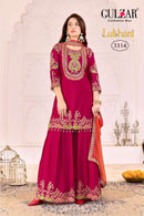 Gulzar Lubhani Chinon Heavy Traditional Embroidered Designer Salwar Kameez