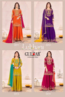 Gulzar Lubhani Chinon Heavy Traditional Embroidered Designer Salwar Kameez